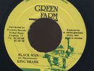 1999 KING SHARK-BLACK MAN-GREEN FARM-RARE REGGAE 7