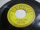 ELVIS PRESLEY GOOD ROCKIN' TONIGHT I DONT CARE 45 SUN 210 solid vg+ 3 push marks