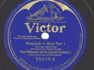 110e. Paul Whiteman Orch.  Rhapsody in Blue (Gershwin) - Victor 55225 (acoustic)