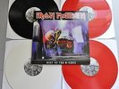 Iron Maiden - Best Of The B-Sides 4 x LP Set + Poster Black Red White Vinyl