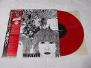 THE BEATLES REVOLVER MONO VINYL LP 1986 JAPAN EAS-70136 LIMITED RED WAX WIDE OBI
