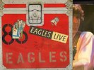 THE EAGLES eagles live (original uk with poster) DOUBLE LP EX-/VG K62032