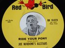 Northern Soul 45 JOE NARDONE'S ALLSTARS Ride Your Pony / Shake A Hand Red Bird