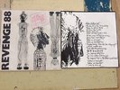 Punk Single REVENGE 88 - Alone neon light (Belgium) with insert private pressing