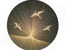 Taz Studio: Cork Turntable Slipmat -Specially designed Cork. psychedelic geometr