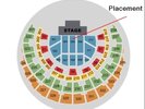 2 billets Céline Dion Glasgow, The SSE Hydro 5 aôut 2017