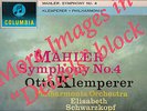Mahler Symphony No. 4 Otto Klemperer. Elisabeth Sshaezkopf Columbia SAX 2441
