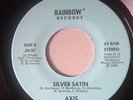 Private boogie funk modern soul AXIS Foxy lady 45T Silver Satin RAINBOW 7