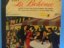 Vtg 1940s La Boheme Opera set 5 Records 78 rpm  w Pictures Milan Italy Orchestra