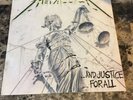 Vinyl Lp Record Vintage 1988 METALLICA And Justice For All Elektra Double Album