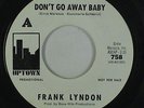 Northern Soul 45 - Frank Lyndon - Don't Go Away Baby - Uptown - mp3