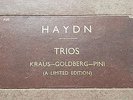 HAYDN TRIOS KRAUS, GOLDBERG & PINI LIMITED EDITION PARLOPHONE SW21-26