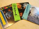 JIMI HENDRIX , CREAM , THE WHO 3LP's JAPAN PRESS OBI POSTER INSERT