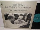 CBS 78291 Beethoven The Complete Cello Sonatas Pablo Casals Rudolf Serkin 2LP