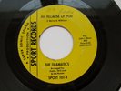 THE DRAMATICS northern soul 45 All Because Of You on Sport G+