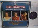 SET 542-4 Verdi Rigoletto Sutherland Pavarotti Milnes LSO Bonynge 3LP Box Set