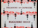 Ruggiero Ricci, Paganini ?– Paganini 24 Caprices LP SXL 2194 UK 1960 ED1