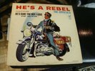 THE CRYSTALS HE'S A REBEL VINYL RECORD ALBUM