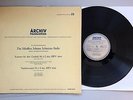 TIBOR VARGA J.S. BACH VIOLIN CONCERTO NO 2 EARLY ARCHIV MONO LP