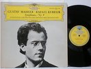 MAHLER Symphony No. 9 KUBELIK DGG 139 345 TULIPs 2LPs NEAR MINT Vinyl GERMANY