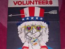 JEFFERSON AIRPLANE POSTER   VOLUNTEERS 1969 orig promo,