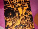 CRAMPS POSTER   OFF THE BONE. Orig 1983 UK promo. A3. M.