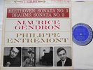 *MAURICE GENDRON Beethoven /Brahms Ex to NM- CELLO STEREO ENTREMONT 60s CDN LP