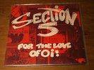SECTION 5 - FOR THE LOVE OF OI   - 1987 LP - RARE UK OI PUNK KULT