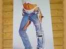 SAMANTHA FOX - Riesiges Plakat / Poster von 1988 - Rarität - 158,5 x 53 cm - TOP