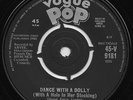 THE OLYMPICS dance with a dolly*dodge city 1960 UK VOGUE POP 45