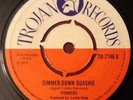 PIONEERS - Simmer Down Quashie. UK Trojan 45' 1970 Ska Reggae Ex