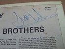 take it easy with the walker brothers signed on rear cover by scott 1965 bl7691