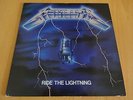 LP - METALLICA - Ride The Lightning (1984) - MUSIC FOR NATIONS - MFN 27 - VINYL