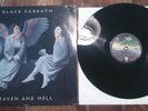 BLACK SABBATH : HEAVEN AND HELL LP ozzy dio