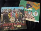 The Beatles - Sgt Pepper Lonely Hearts - LP 1970 Silver/Black + Insert