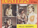 BEATLES Hello Goodbye Orig. Sweden Parlophone 5655 PS Single M- 1967