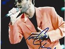 GEORGE MICHAEL AUTOGRAPH HAND SIGNED 8