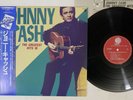 JOHNNY CASH GREATEST HITS 18 OVERSEAS UXP-782-V Japan OBI Vinyl LP