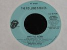 The Rolling Stones-She's So Cold-ORIGINAL 1980 PROMO 45-NEAR MINT