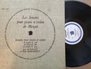 LP Discohpiles Français DF 187 Kraus / Boskowsky Mozart Sonates piano / violon