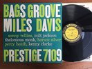 PRESTIGE LP 7109 BAGS GROOVE MILES DAVIS RVG 203 BERGENFIELD NYC NJ ADDRESS NM