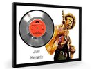 Jimi Hendrix Hey Joe Framed Silver Disc Display Vinyl (C1)