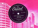 ROCKIN DOO-WOP THE CUES 78  BURN THAT CANDLE / OH MY DARLIN'  CAPITOL CL14501 EX