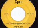 Rockabilly 45 GENE LA MARR That Crazy Little House On The Hill Spry HEAR Rare