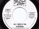 Modern Soul Boogie 45 STARSHINE All I Need Is You Prelude WLP HEAR