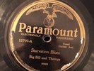 Paramount 12707 BIG BILL & THOMPS Starvation Blues 78 rpm 1928 V+ Blues