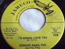 EDWARD HAMILTON   I'M GONNA LOVE YOU ** US JAMECO 45
