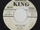 Rockabilly 45 - Mac Curtis - What You Want - King - mp3