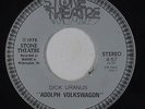 Post-Punk 45 - Dick Uranus - Adolph Volkswagon - Stone Theatre - mp3 - obscure