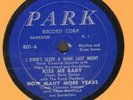 R&B 78 RPM - DAVE BARTON / ROYAL PLAYBOYS / CLARENCE SAMUELS on PARK 801 (RARE )
